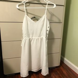 PARKER white dress